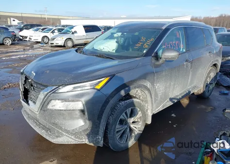 2021 Nissan Rogue Sv Intelligent Awd from USA, damaged, VIN 5N1AT3BBXMC686754